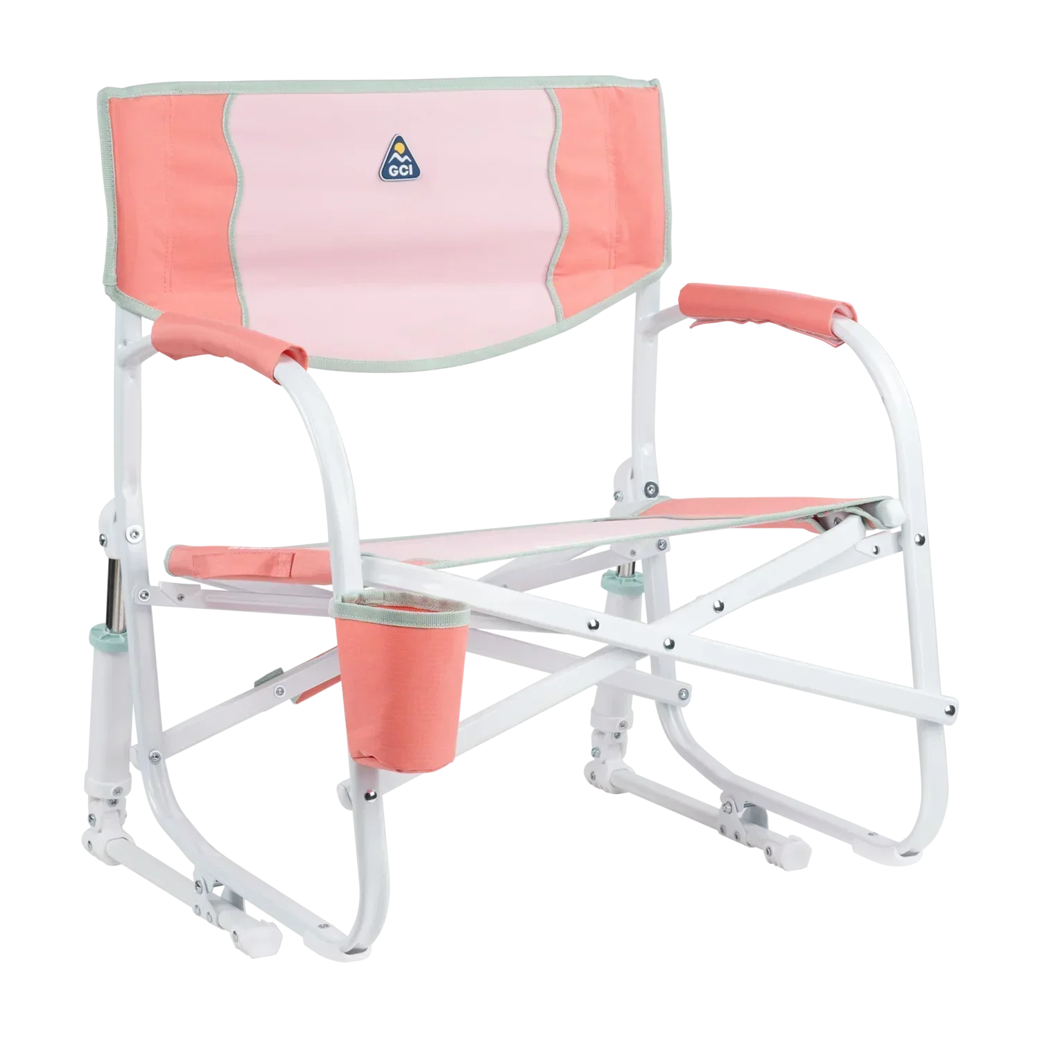 Smooth Motion Grab & Go Rocker - Choice 551 - RoadTrip Rocker Smooth Motion Camp Chair - Coral