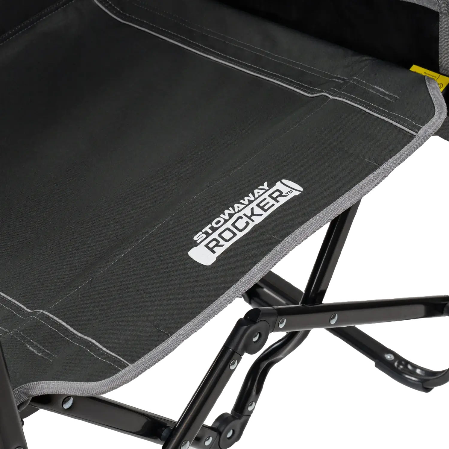 Smooth Motion Stowaway Rocker with Side Table - Choice 253 - Heavy-Duty Kickback Rocker with Beverage Holder Detail