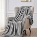 Super Soft Flannel Twin Size Blanket for Bed, 60x80inch Super Cozy Soft Bed Blanket for Sleep Snap, Lightweight Reversible Blankets and ... - Cozy Fleece Throw Blanket for Couch & Bed - Default Title